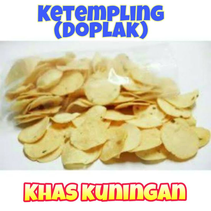 Ketempling / Doplak / Gemblong Khas Kuningan 500gr kue kering