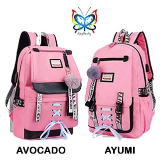 RR AVOCADO VS AYUMI - Tas Sekolah SD SMP SMA Ransel Backpack Fashion Pria Wanita-1