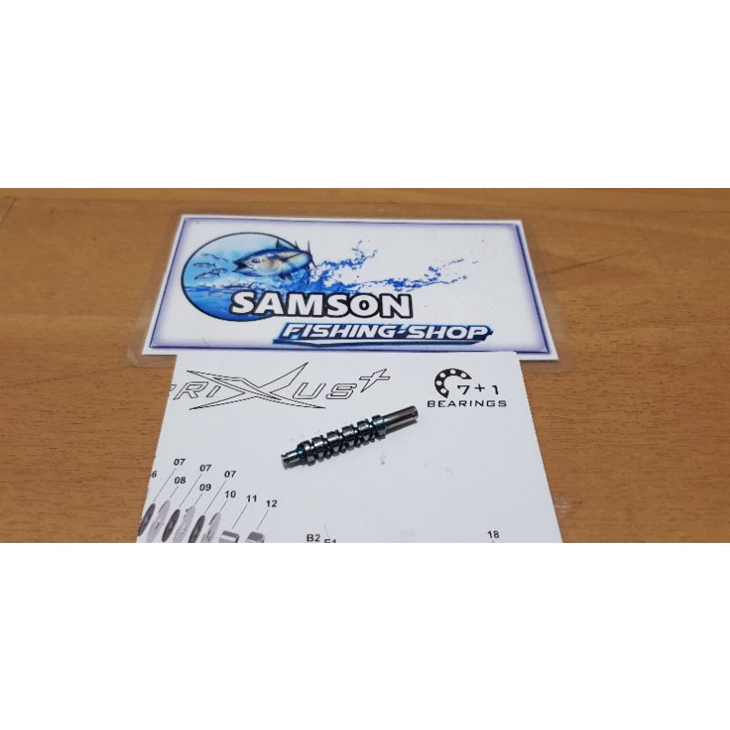 spare part worm shaft wormshaft kastking crixus plus left hand origional