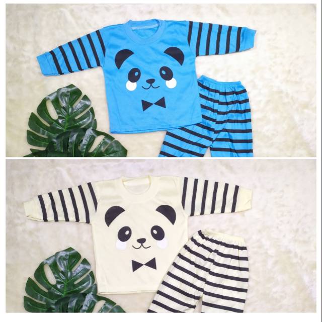 Ss#008 Baju Setelan Anak size 0-12bulan / Piyama Anak / Pakaian Bayi / Baju Tidur Bayi