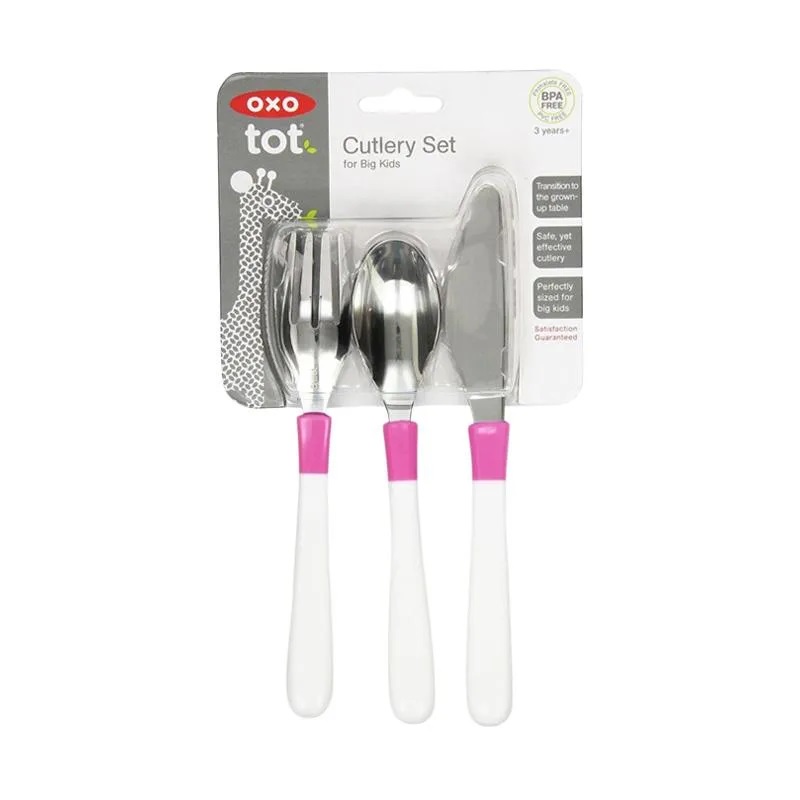 OXO Tot Cutlery Set For Big Kids | Alat Makan