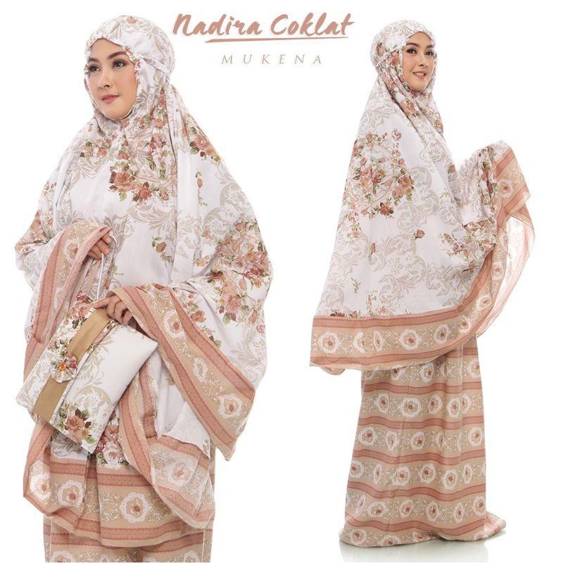 Mukena Rayon Bali nadira dewasa