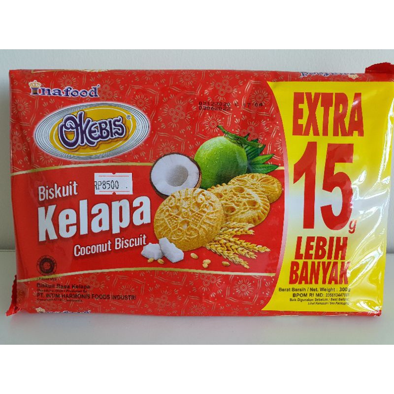 Okebis biskuit kelapa