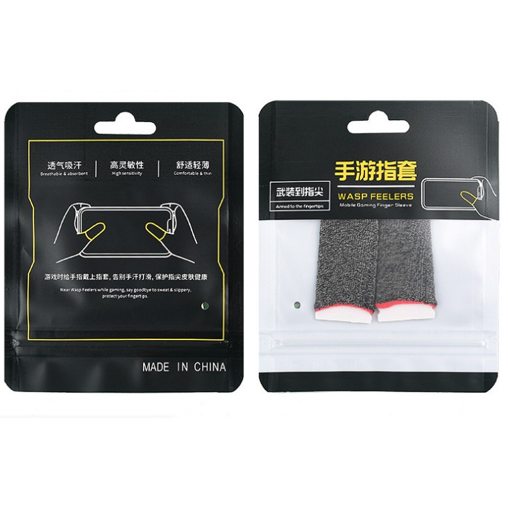 Sarung Jari Jempol Gaming 2pcs - Finger Sleeve Anti Keringet