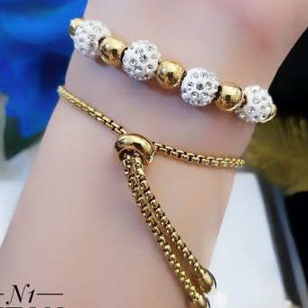Titanium Gelang Tangan Wanita G1220