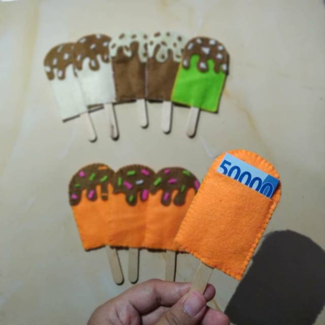 

Amplop Flanel Ice Cream