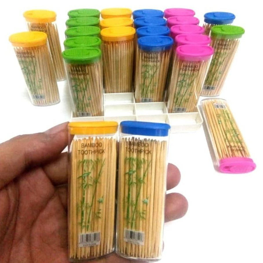 Tusuk Gigi Bambu Model Korek Api - toothpick tusuk gigi model korek api