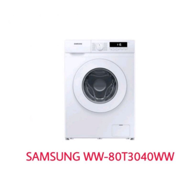 Samsung Mesin cuci 8kg Front Loading WW-80T3040WW