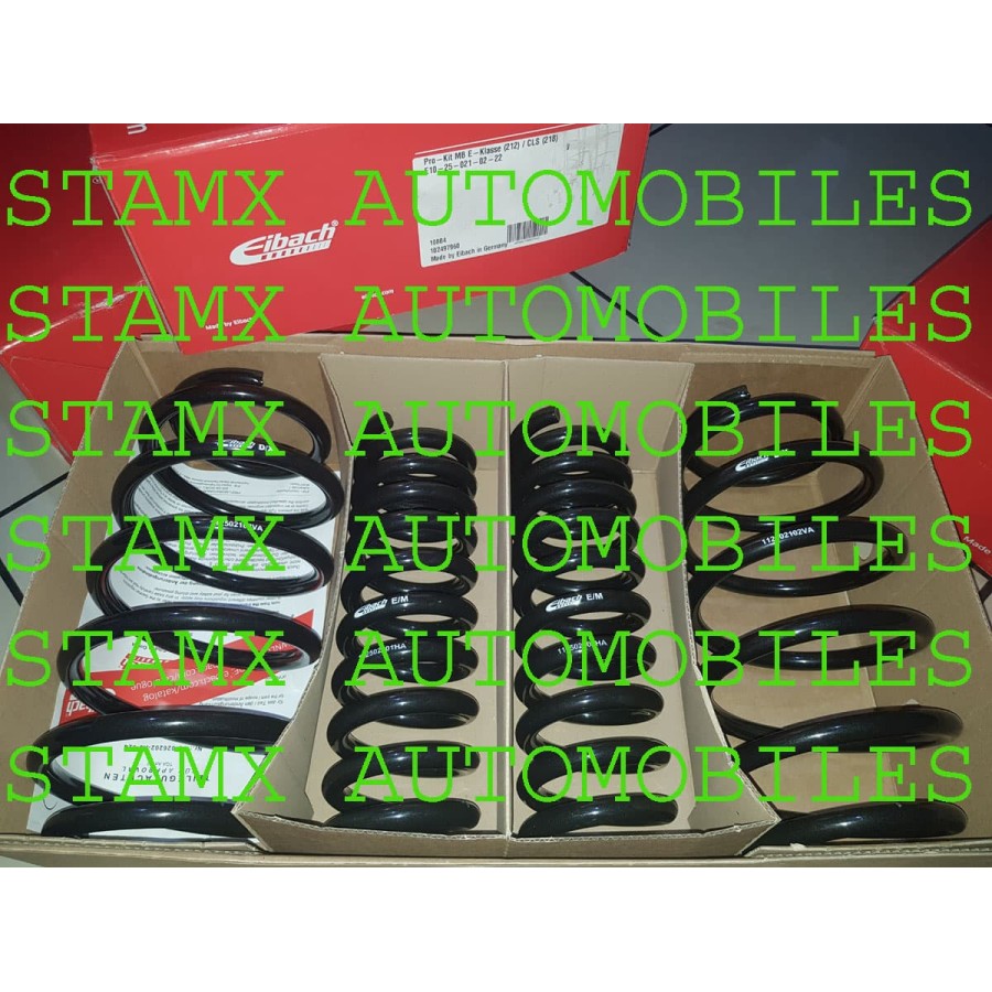 Per Ceper / Lowering  Spring ORIGINAL ASLI merk EIBACH PROKIT Germany MERCEDES E-CLASS W212 6 Cyl / 