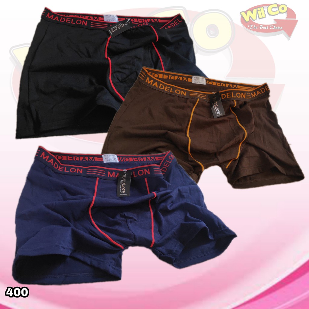 K400 CELANA  DALAM  BOXER PRIA JUMBO MADELON  ART 8889 SIZE 