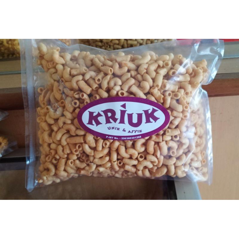 

KRIUK SNACK MAKARONI MINI PEDAS UKURAN JUMBO