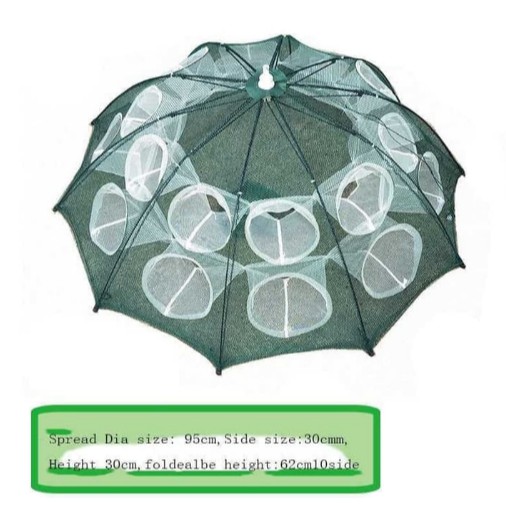 Perangkap ikan Bubu jebakan Ikan udang kepiting lele belut 20 Lubang