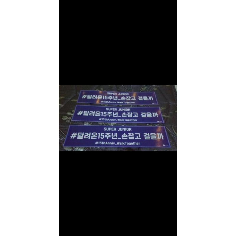 SUPER JUNIOR BANNER 15TH ANNIVERSARY