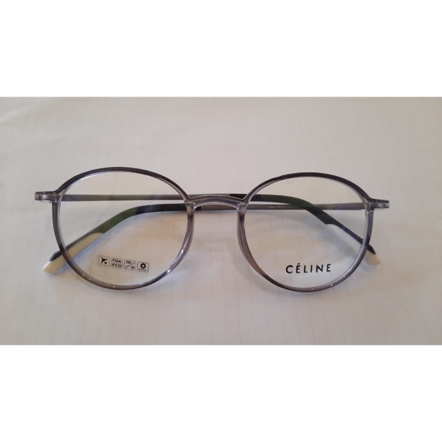 frame kacamata minus 223 (frame+lensa) max -5 bulat wanita