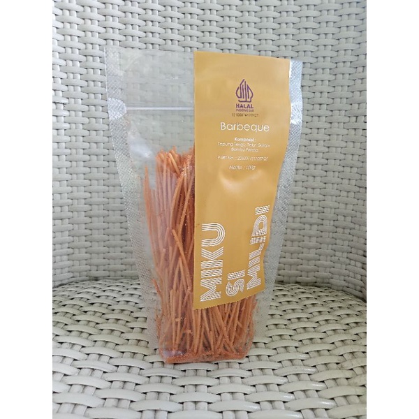 

Mie lidi camilan atau snack jadul rasa barbeque