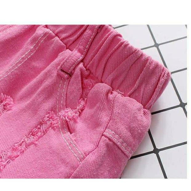 ✲ Celana Hotpant Jeans Anak Cewek Import/Celana Pendek Jeans Anak Perempuan Umur 2tahun 3tahun 4tahu