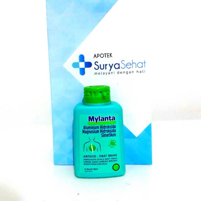 Mylanta Sirup 50ml / 150ml - Mylanta Suspensi - Obat Maag dan Asam lambung