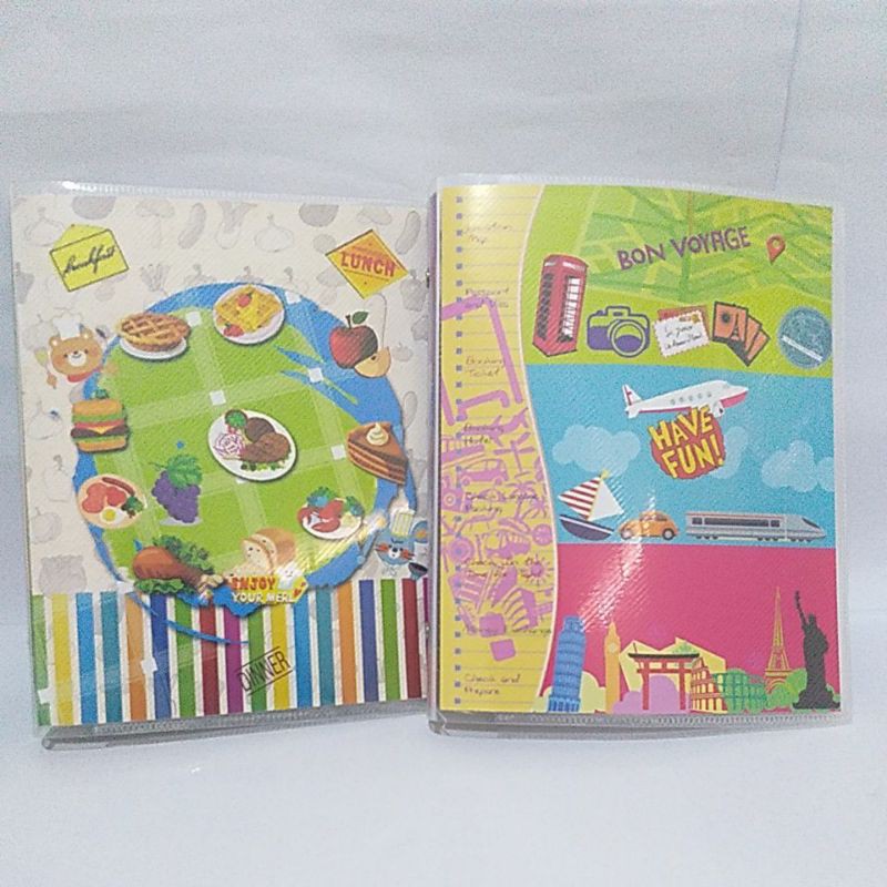 

Binder nota A5 Travel & Food