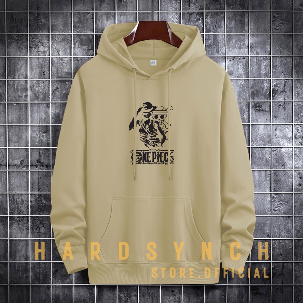 Sweater Hoodie One Piece Unisex ( Pria &amp; Wanita ) Premium Quality S-XXL Cotton Fleece / Sweater Korean Style / Sweater Hoodie / Sweater Polos / Sweater Wanita / Sweater Pria / Sweater Hoodie Distro Original / ( ANIME 21 )