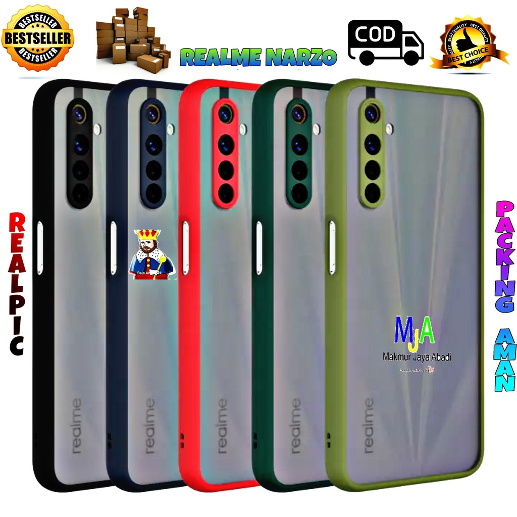 SOFTCASE REALME NARZO - CASE MATTE FULL COLOUR MY CHOICE BUMPER CASE PELINDUNG KAMERA