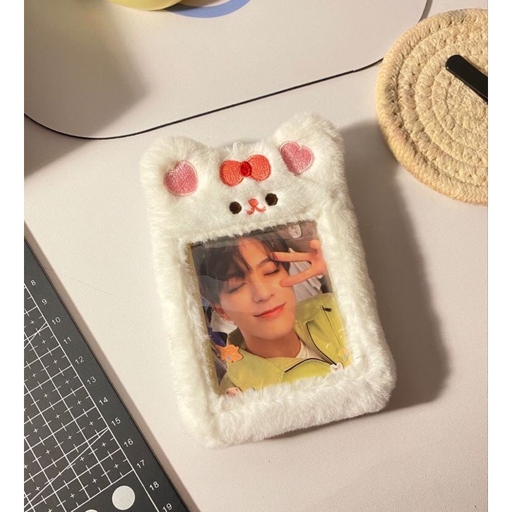 [READY] Fluffy Photocard Holder / KPOP PC Holder NCT BTS EXO BLACKPINK ENHYPEN TREASURE