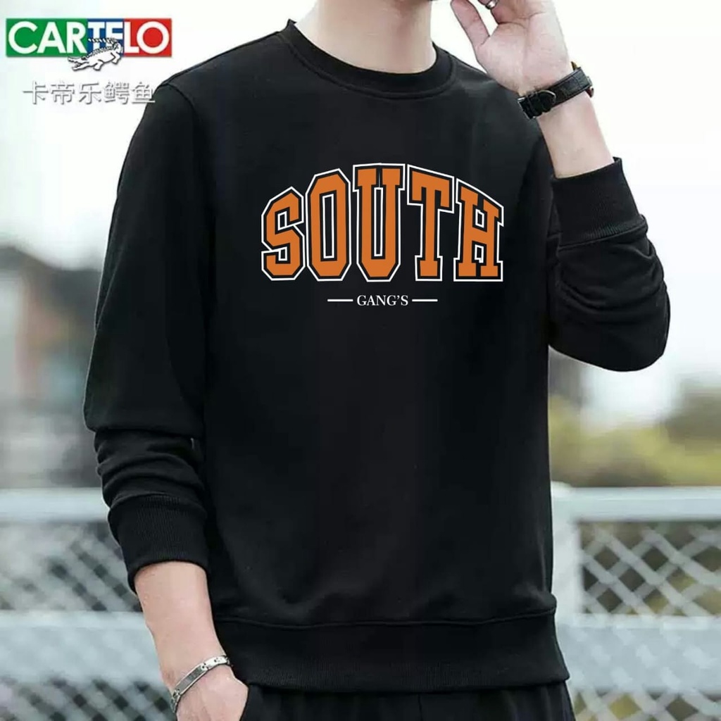 BISA COD//baju pria terbaru baju SOUTH size M|L,XL, baju terlaris fashion pria keren - covid.fashion