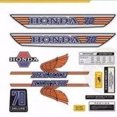 stiker body honda c70 full set