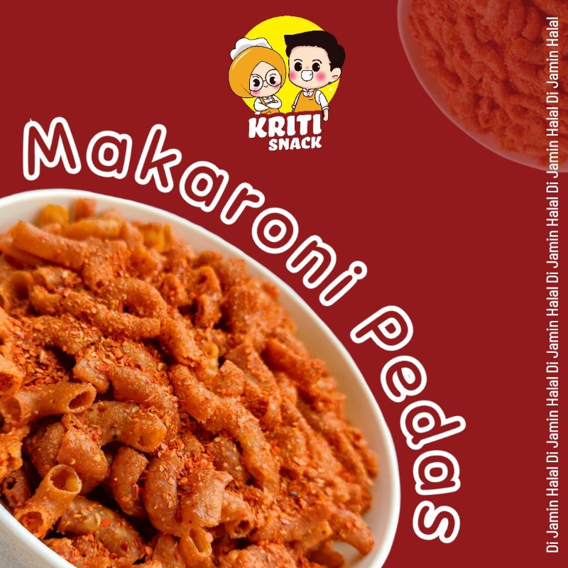 

Makaroni Pedas Kriuk 500gram Termurah