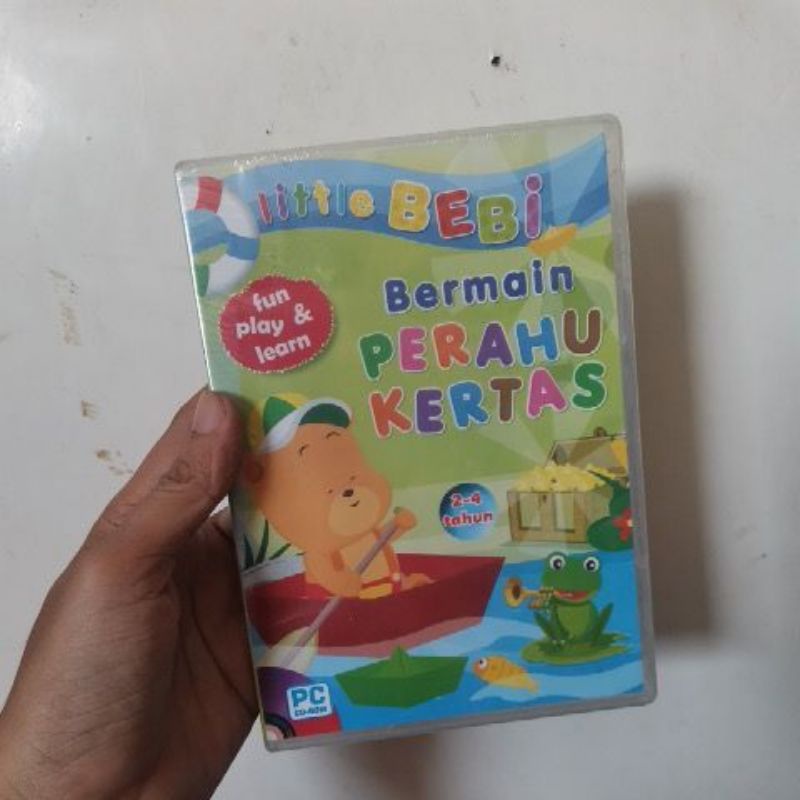 

CD ROM Little bebi Bermain perahu kertas
