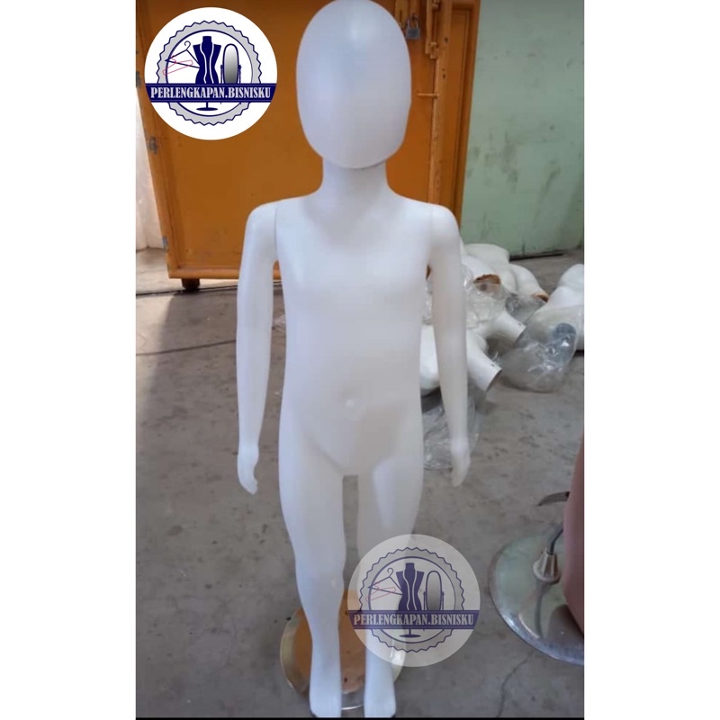 MANEKIN PATUNG BAJU ANAK PLASTIK FULLBODY