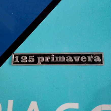 Emblem balok Vespa 125 Primavera