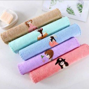 (kecil) handuk kecil ukuran 35x75cm bahan lembut