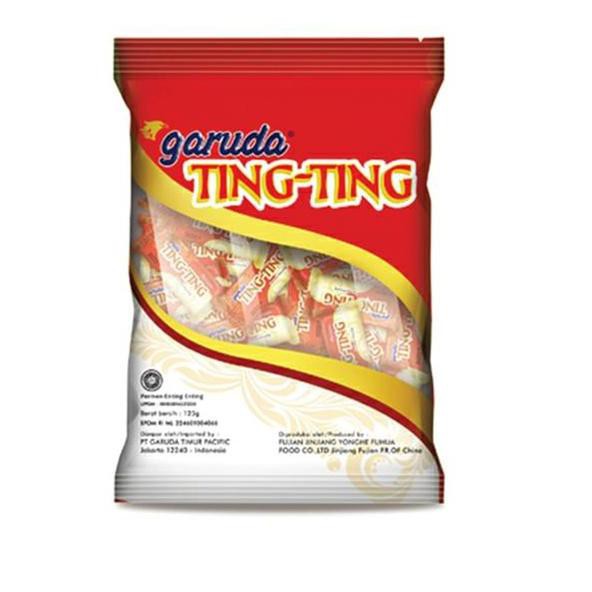 

Termurah Ting-Ting Garuda 2.5 gr x100