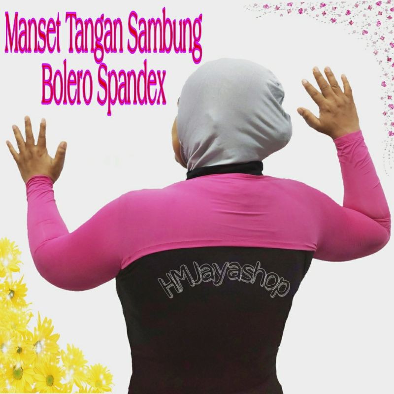 Manset Tangan Sambung Manset Bolero Bahan Winner