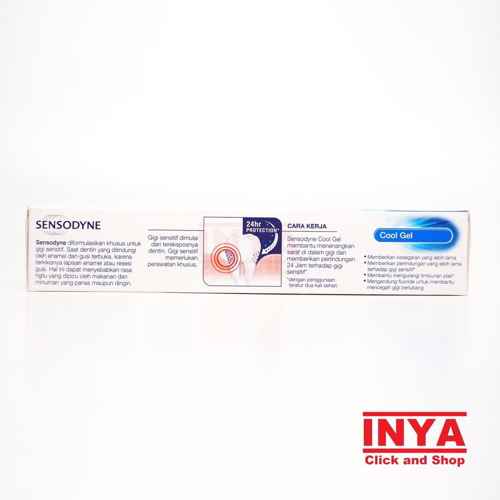 SENSODYNE COOL GEL FLUORIDE TOOTHPASTE 100gr - Pasta Gigi - Odol
