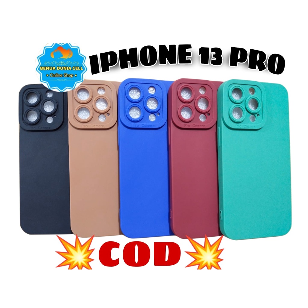 FOR IPHONE 13, 13PRO, 13PRO MAX - SOFTCASE PRO KAMERA PC FOR IPHONE 13 // 13 PRO // 13 PRO MAX - BDC