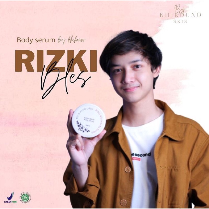 [✔️BISA COD] [BPOM] Body Serum Whitening by Khikouno