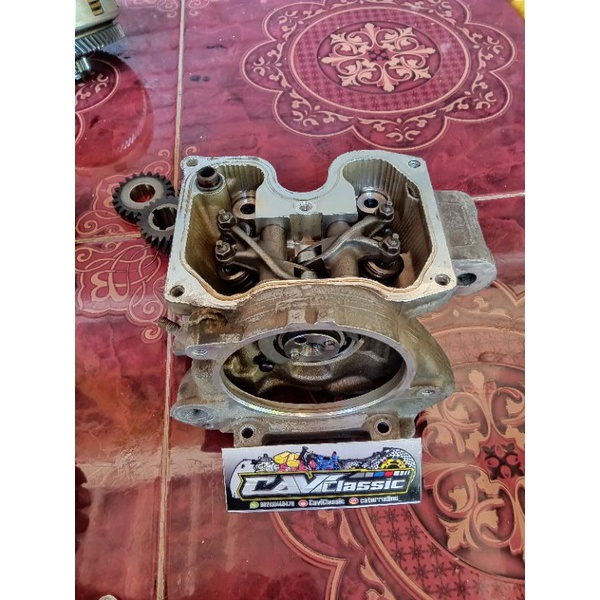KOP/BLOK HEAD VIXION SET TINGGAL PASANG SET ISI (Noken,Klep& Templar)