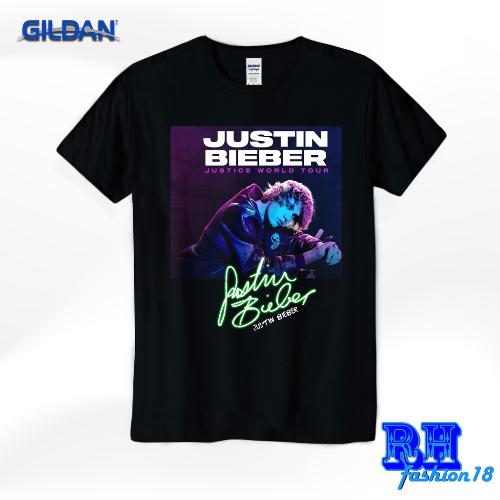 KAOS JUSTIN BIEBER JUSTICE T-SHIRT PRIA WANITA VINTAGE