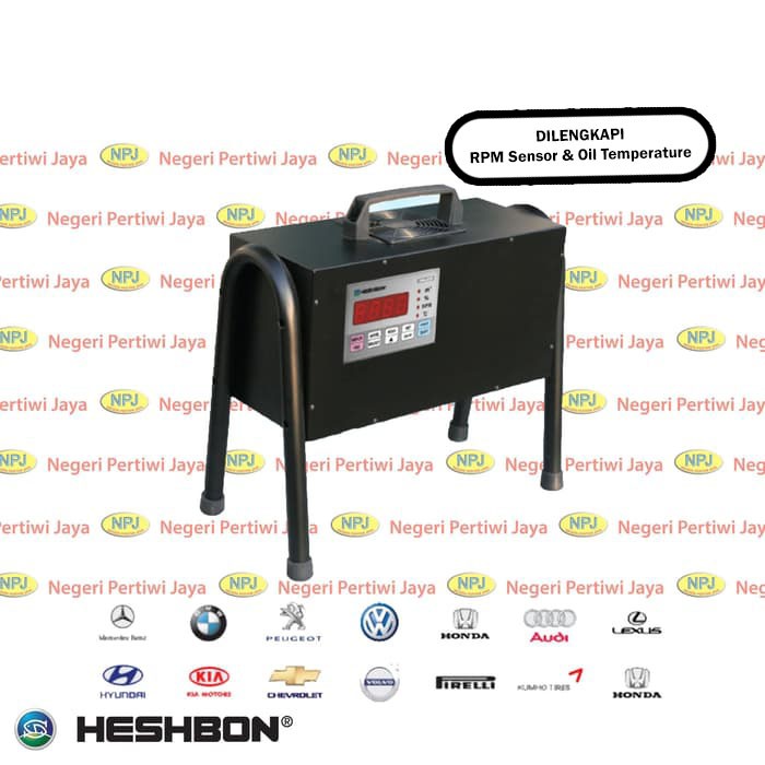 Heshbon Diesel Smoke Opacity Meter HD-410 + RPM Sensor - Uji Emisi