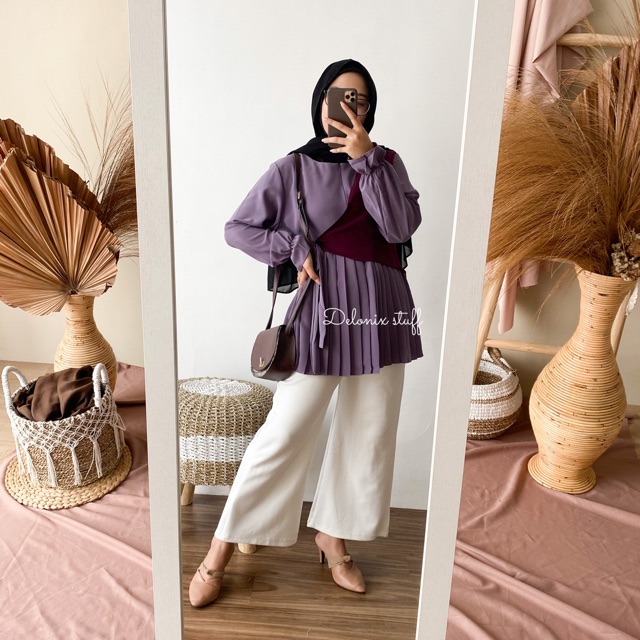 Syafa pleats top