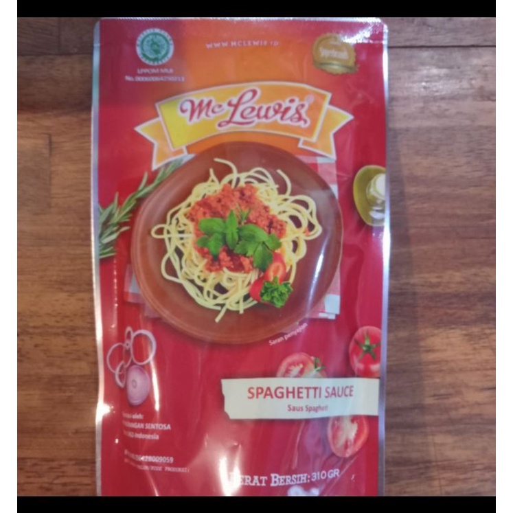 

Saus Spaghetti MCLewis 310 gr