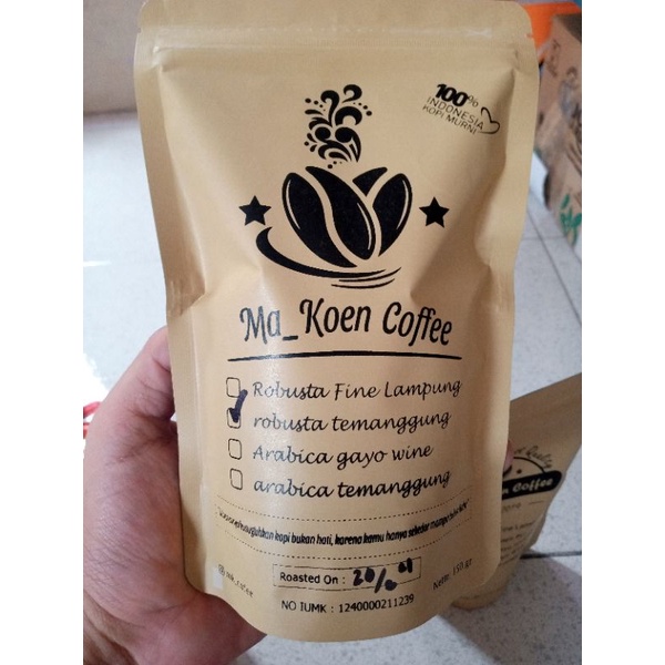 

Robusta Temanggung Mk Coffee