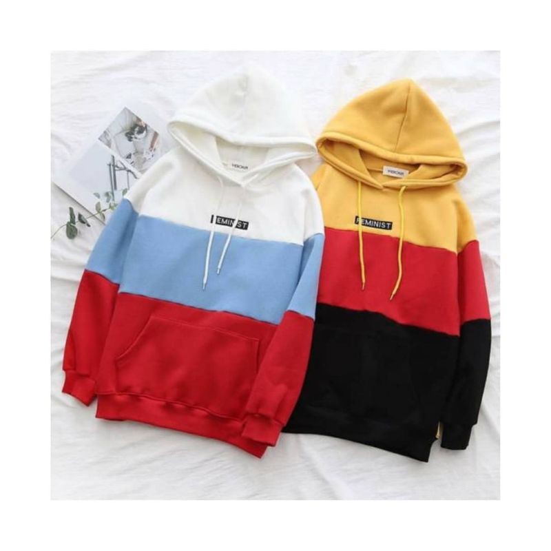 FEMINIST HOODIE || Hoodie Kombinasi || Hoodie Pria Dan Wanita #FEM