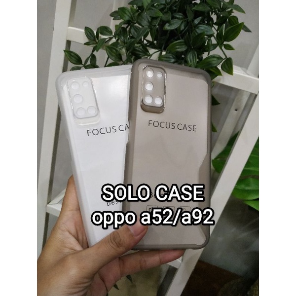 Soft Case Silikon Focus Case Trabsparan Oppo A15 Opo A15S Oppo A52 Oppo A92