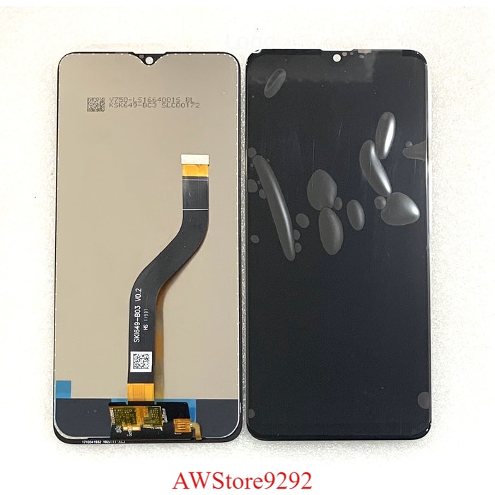 Layar Sentuh LCD TS Touchscreen Fullset Samsung A20S A207 A207F ORI BLACK