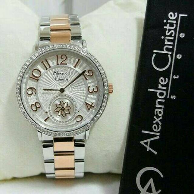 jam tangan alexandre christie ac2581 combi 2581 original