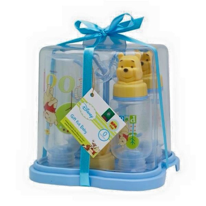 Gift Set Bayi/ Kado Bayi Rak Botol Baby Disney Pooh/ Botol Susu Bayi_NLC2