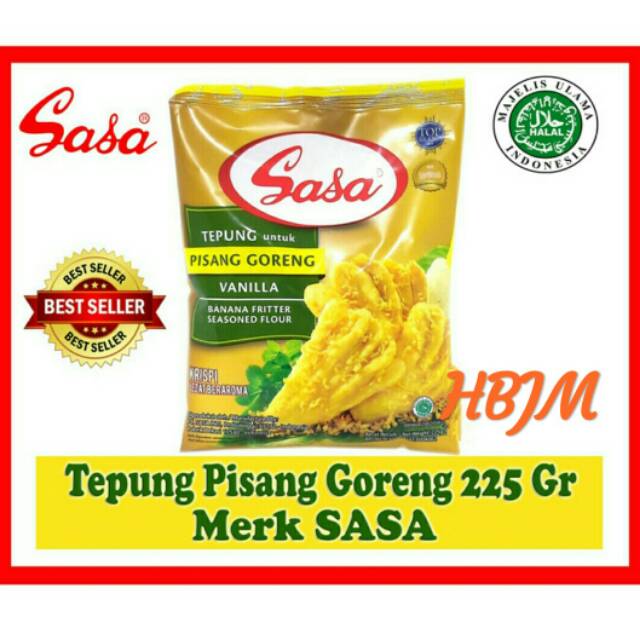 

TEPUNG PISANG GORENG 225 GR MERK SASA