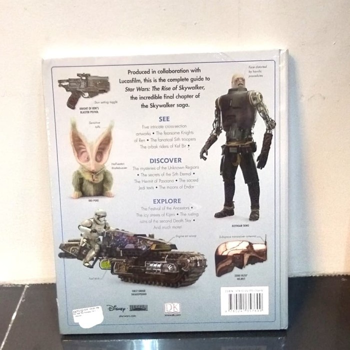 RSPS BUKU STAR WARS THE RISE OF SKY WALKER THE VISUAL DICTIONARY